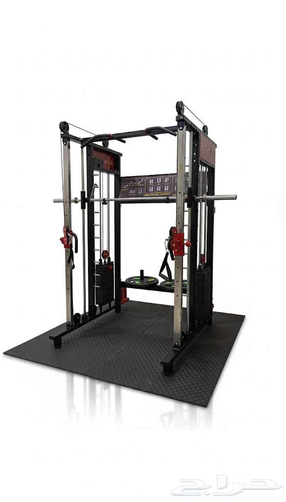 Multi gym smith machine and cross cable squat rack pull up64512037101954112