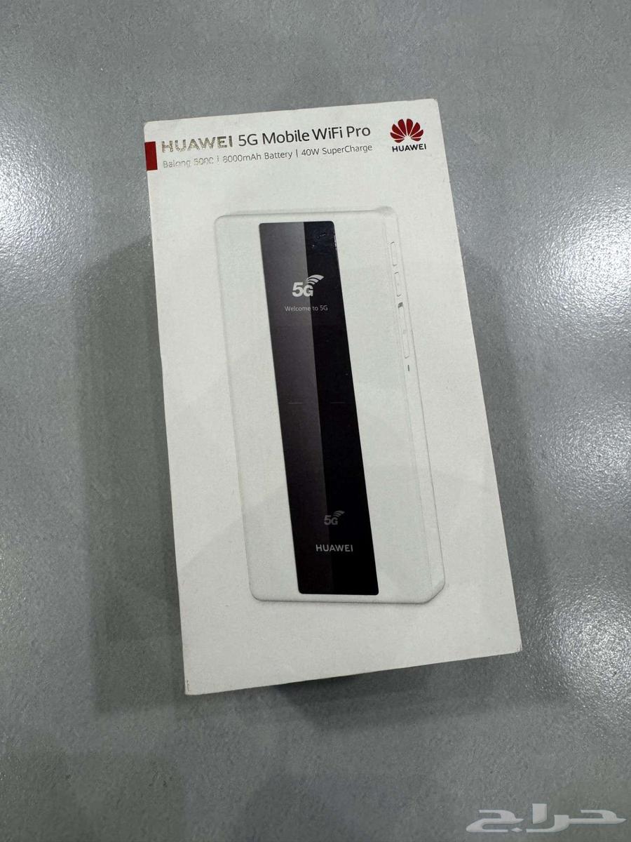 Huawei 5G Pro Mobile Router with 8000 Battery Supporting All Networks64424401944194110