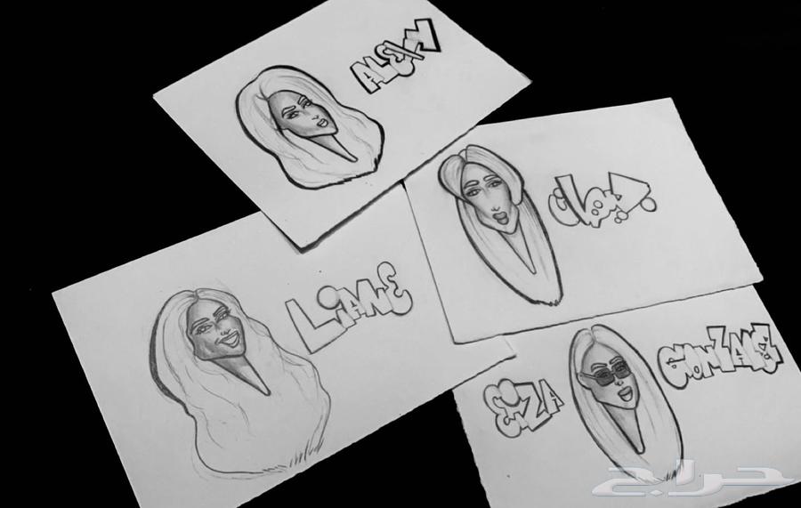 Live Art بجدة   رسامة محترفة لفعاليات موسم جدة64224452638851113