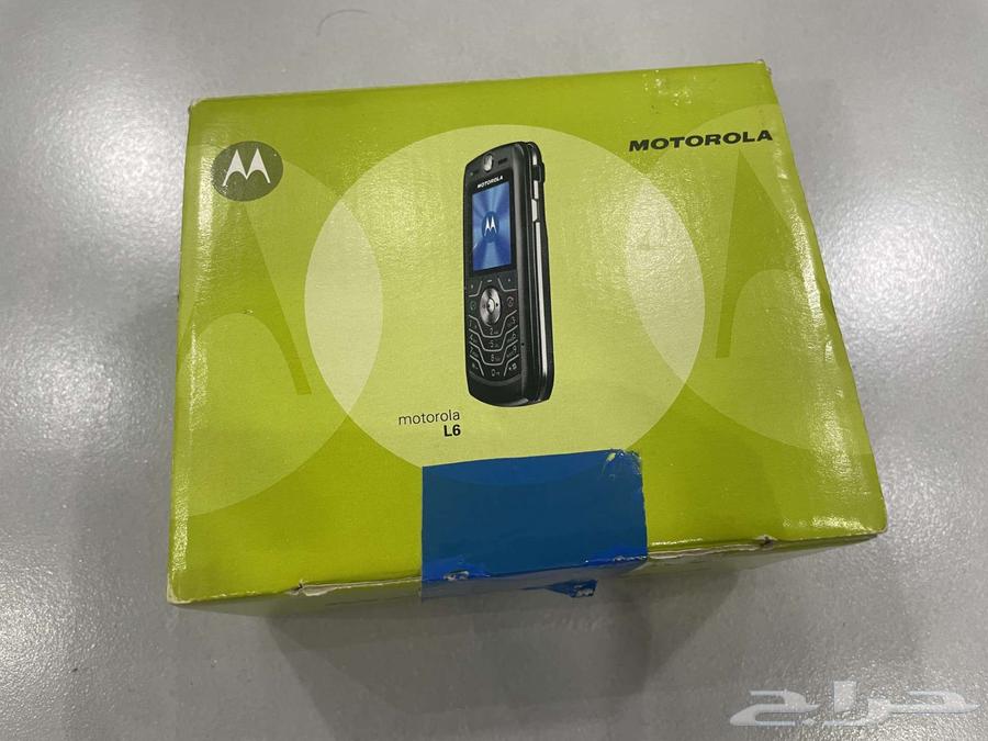 جوال موتورولا L6 نظيف جدا مع كامل ملحقاته64431896506242110