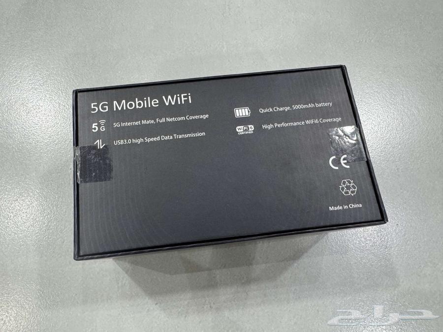 راوتر سويلينك Soyealink متنقل 5G نظيف جدا مع كامل اغراضه64458438043267111