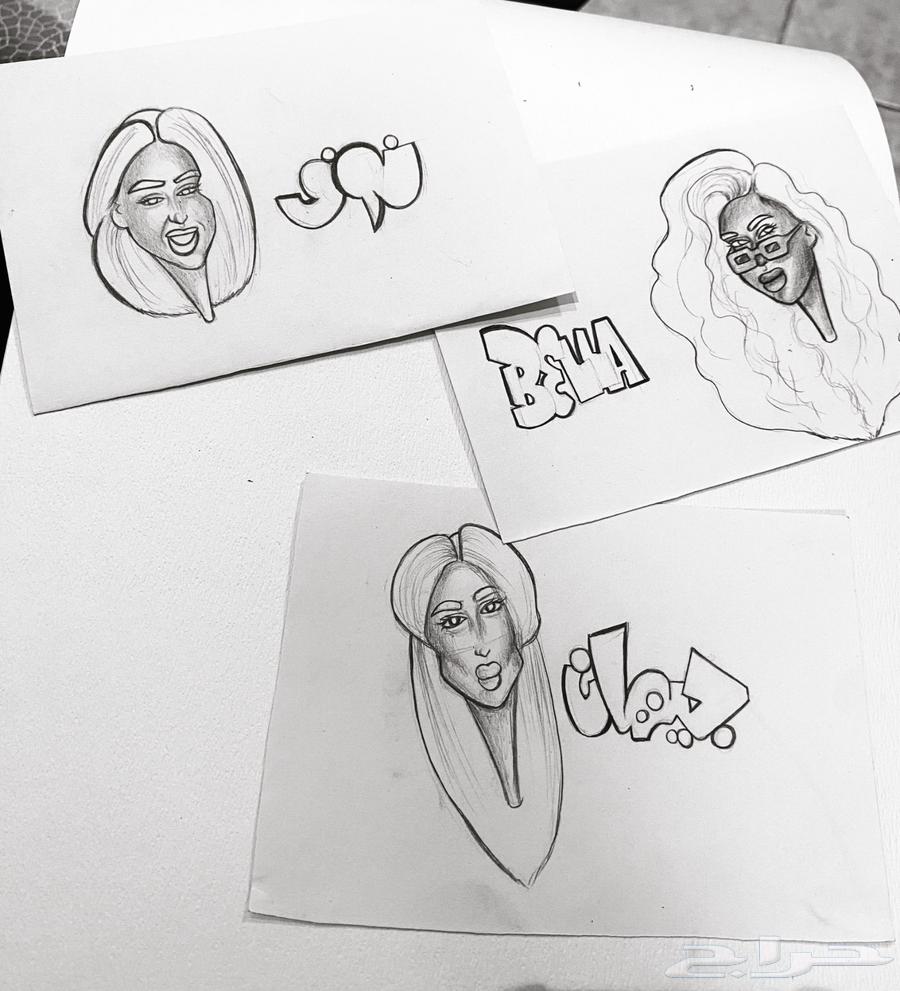 Live Art بجدة   رسامة محترفة لفعاليات موسم جدة64224452638851114