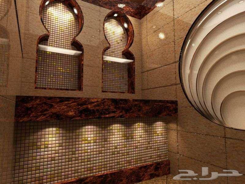 تنفيذ غرف بخار وحمام مغربي فاخر64213285386369114