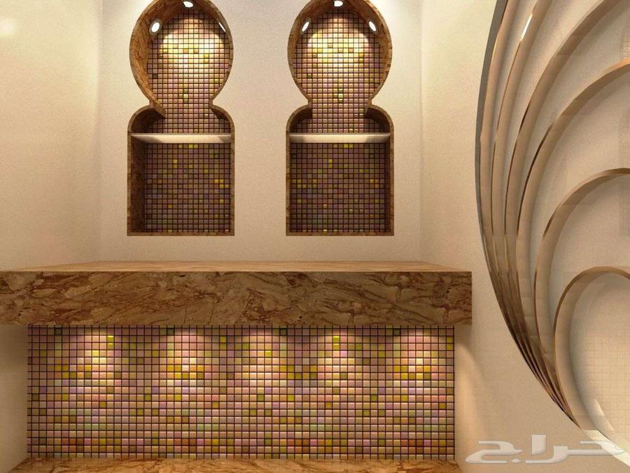 تنفيذ غرف بخار وحمام مغربي فاخر64213285386369111