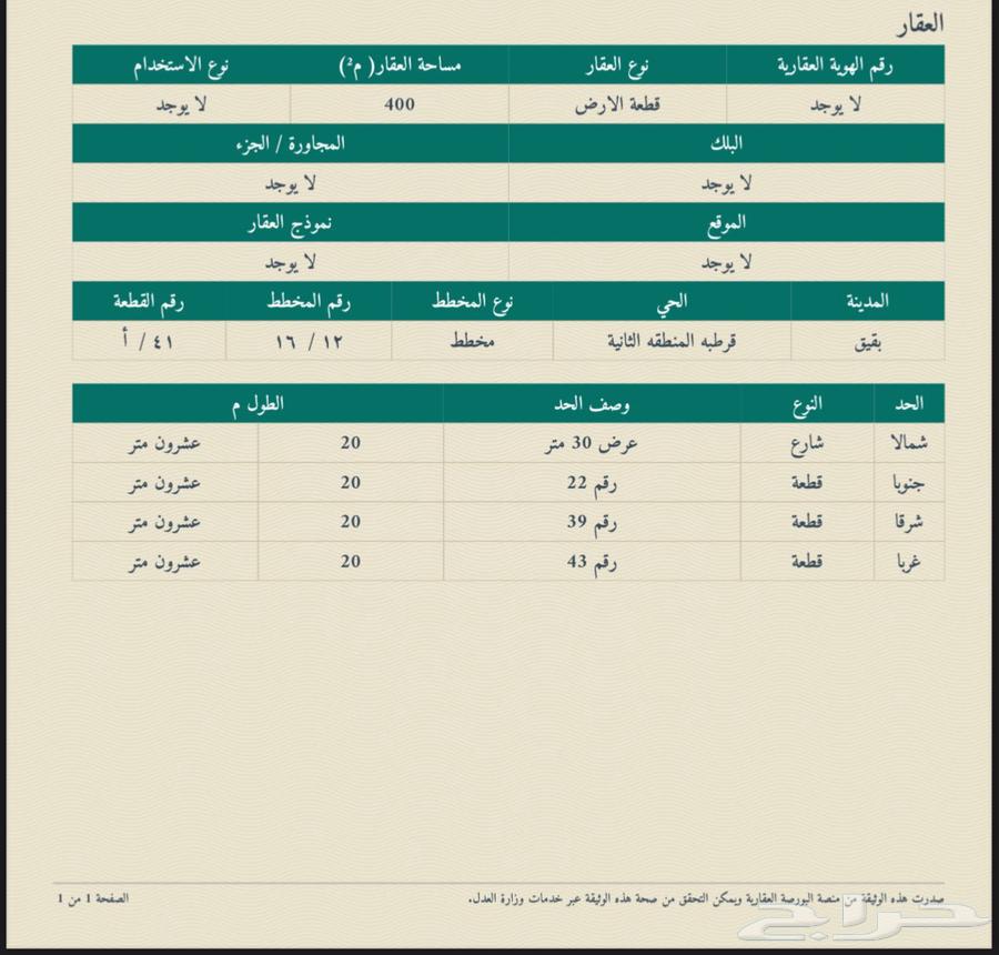 ارض تجاريه بقيق للبيع64173109649538110