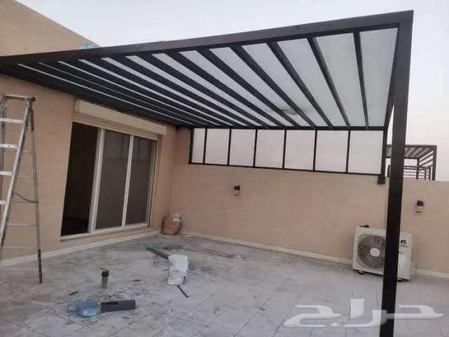 حداد لكسان برجولات مظلات سواتر سندويش بنل64213914798209112