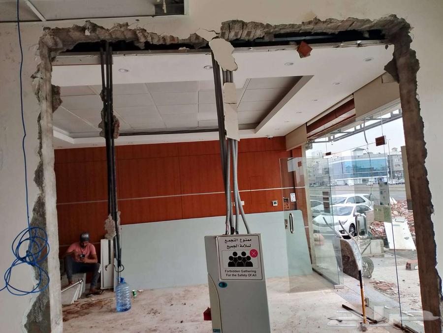 تكسير وترميم للجدران قص بالصاروخ ومعدات أخري64214574516097112