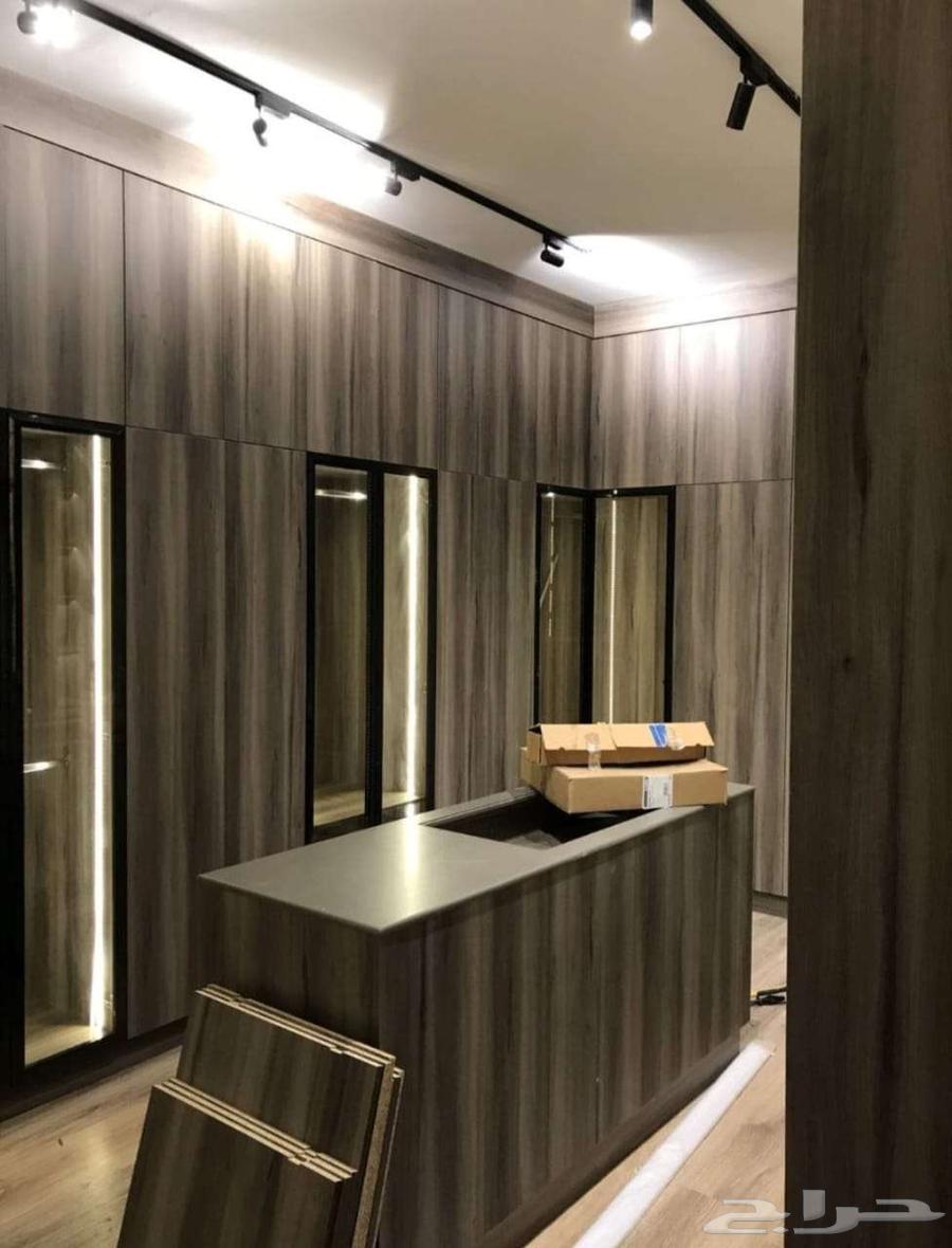 تنفيذ كافة اعمال الديكورات تفصيل دولاب ورفوف ديكورات شاشه64225270839299114