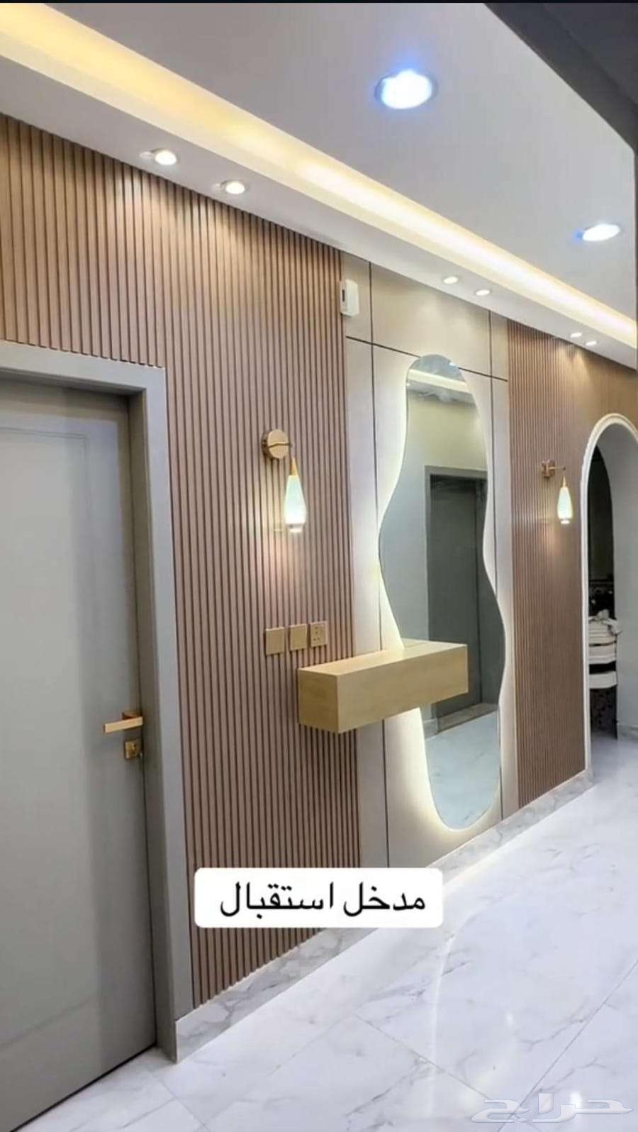 تنفيذ كافة اعمال الديكورات تفصيل دولاب ورفوف ديكورات شاشه64225270839299113