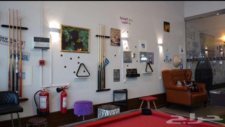 محل مقهى وصالة العاب للتقبيل - الخبر حي الصدفة64225263084801114