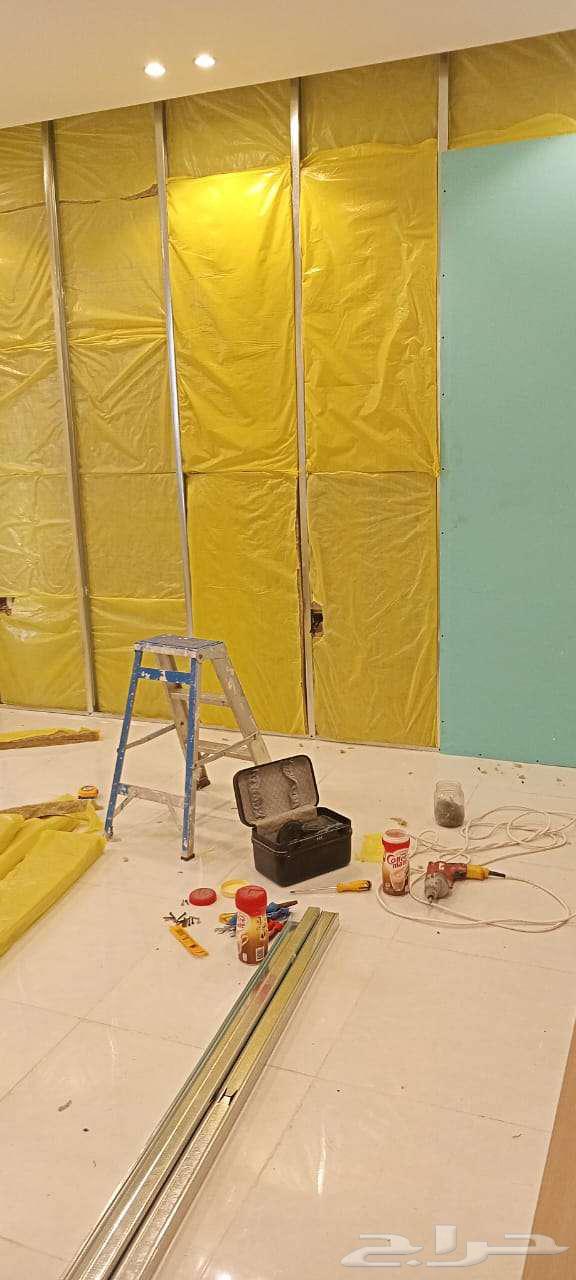 عزل الصوت عزل صوت جدران عوازل صوت ديكورات جبس بورد64240954611330110