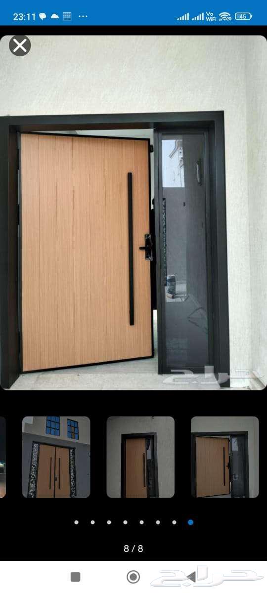 باب حديد شبابيك درابزين حديد شبابيك المينيوم واستيل دربزين64249938651651111