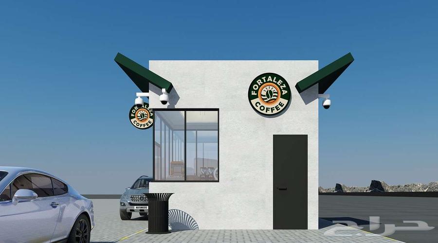 3D designer of a 3D coffee kiosk drive-thru64249723261057113