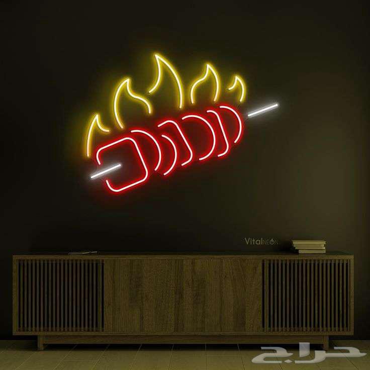 لوحات نيون مضيئة - لوحات محلات بسعر الجملة -64264363860739113