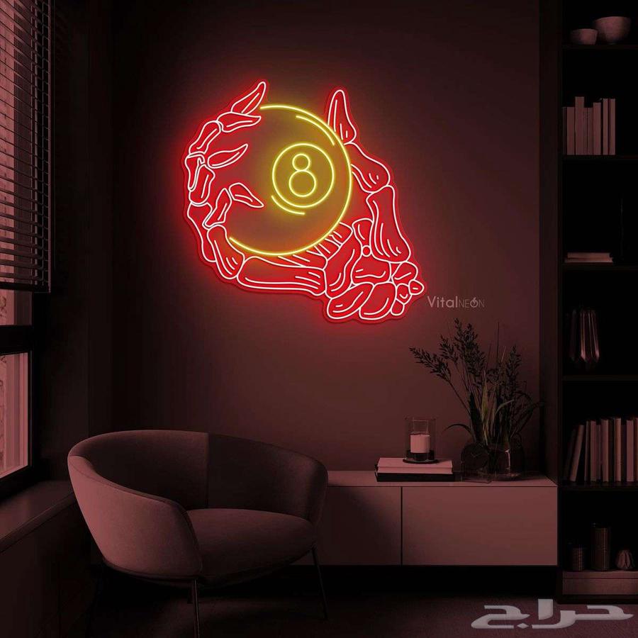 لوحات نيون مضيئة - لوحات محلات بسعر الجملة -64264363860739112