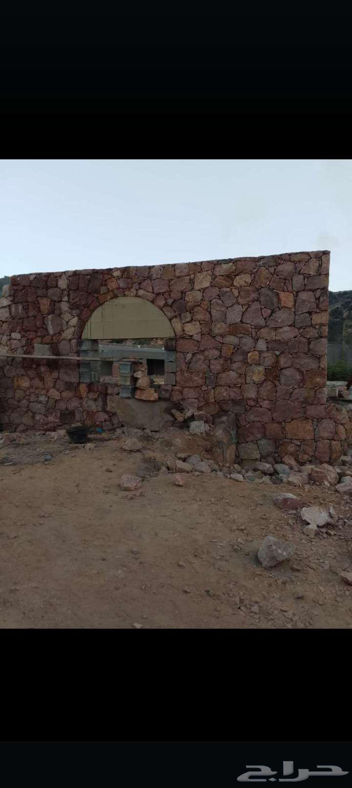 بنيان حجر بجميع انواعه صغير كبير وقوايم جدرانات وعطاف وربراب64403361821314110