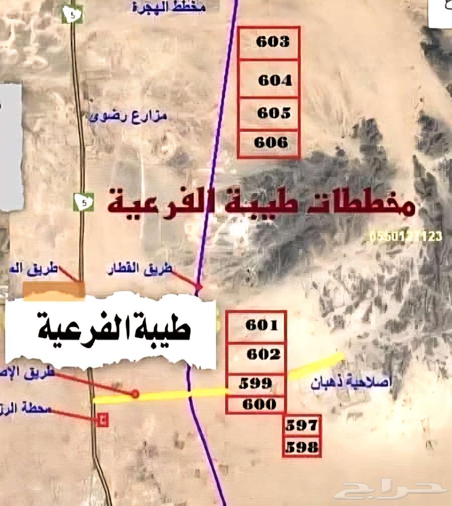 نشتري الاراضي في طيبه الفرعية 606 - 605 - 604 - 598 - 59764458183536258112