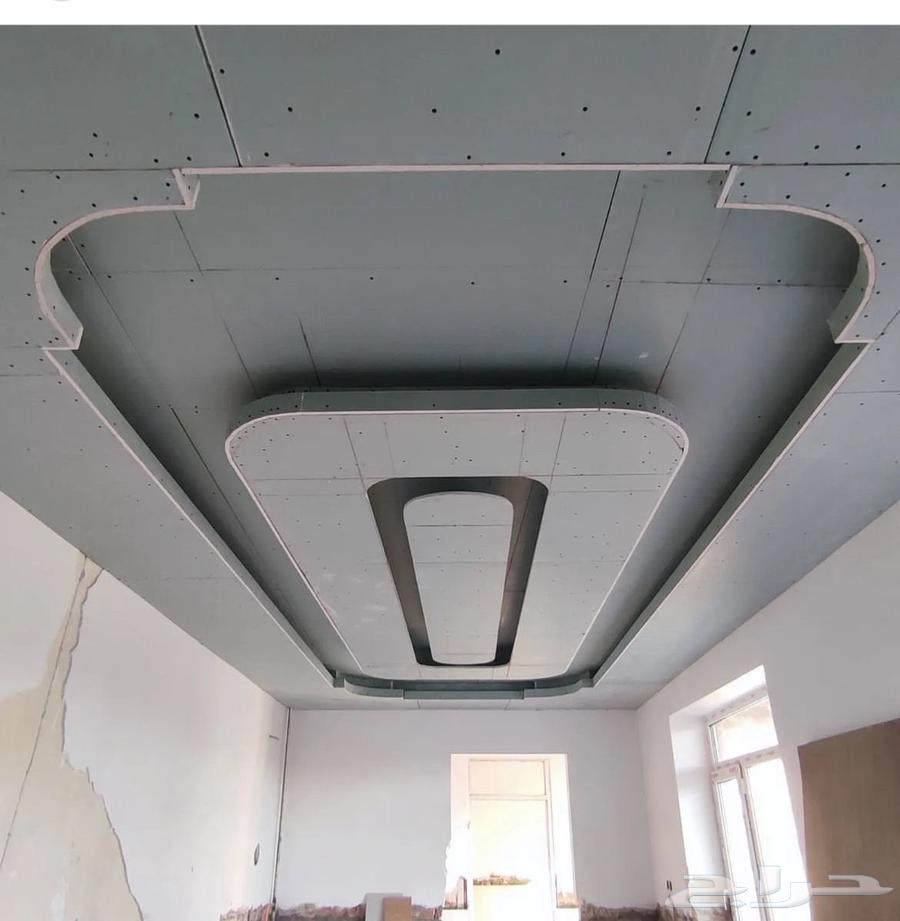 Installation of gypsum board and Moroccan plaster64459912544515110