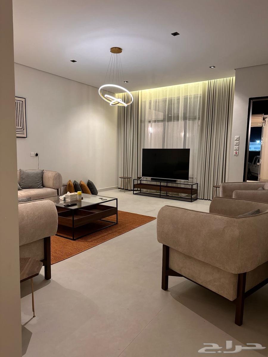 شقة في الخرج بتصميم موردن نظام شالية مصغر64481416889473110