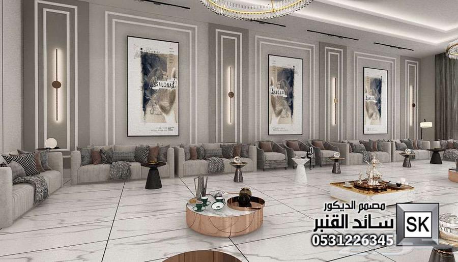 Design and finishing of luxurious reception lounges in Riyadh64501684036225114