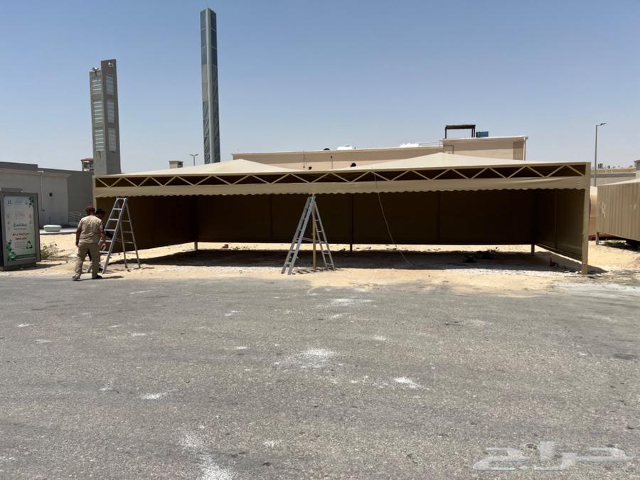 مظلة سيارات ب تصميم راقي جدا  وجذاب تكفى ل 4 سيارات للبيع64506394369410110