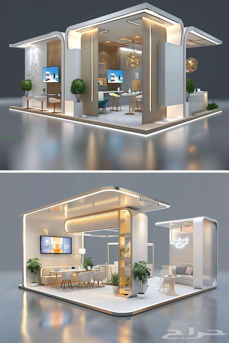 Exhibitions and Conferences Design and Booths & Stands Implementation64545556417153114