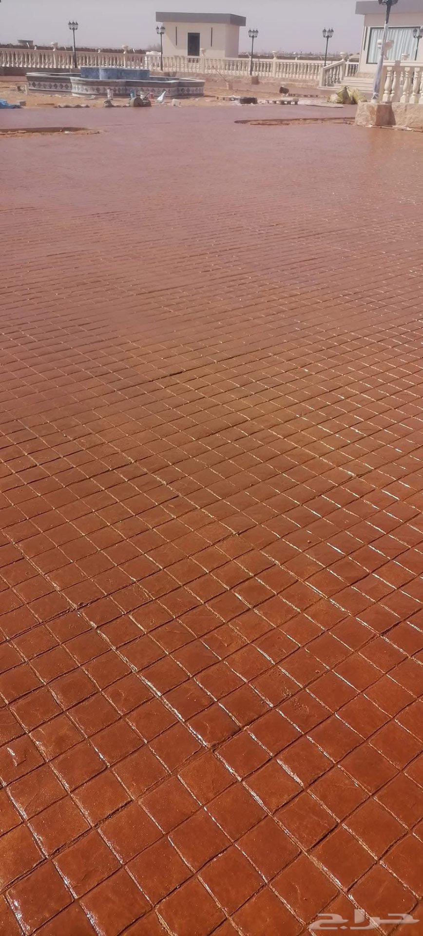 الخرسانة مطبوعة صبة مروخة ايبوكسي64534520945923113