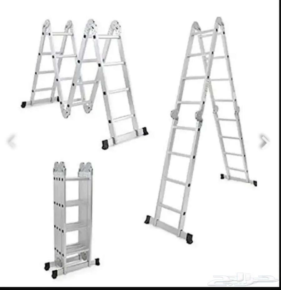 سلم المنيوم متعدد قابل لطي سقاله64534519841027111