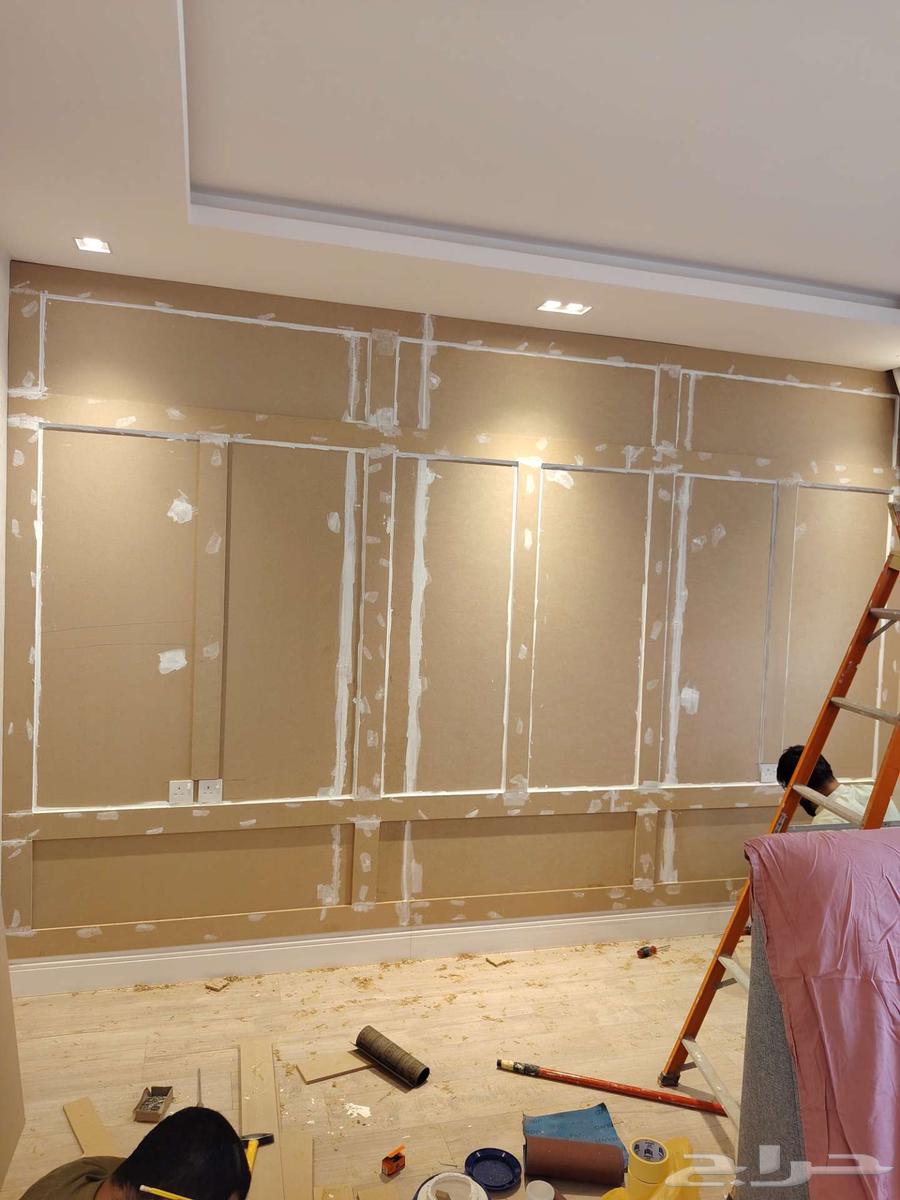 تصميم وتنفيد أعمال الدهانات والديكورات وترميم64545572426242113