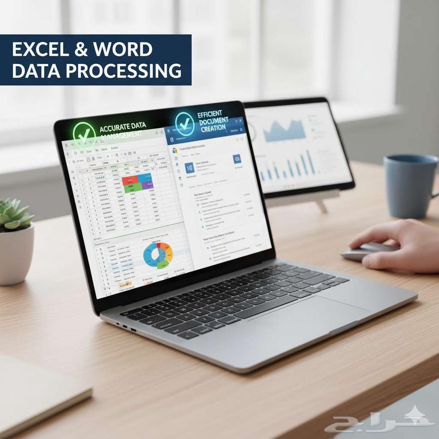 خبير في إدخال وتنسيق البيانات على وورد وإكسل64572768840322110
