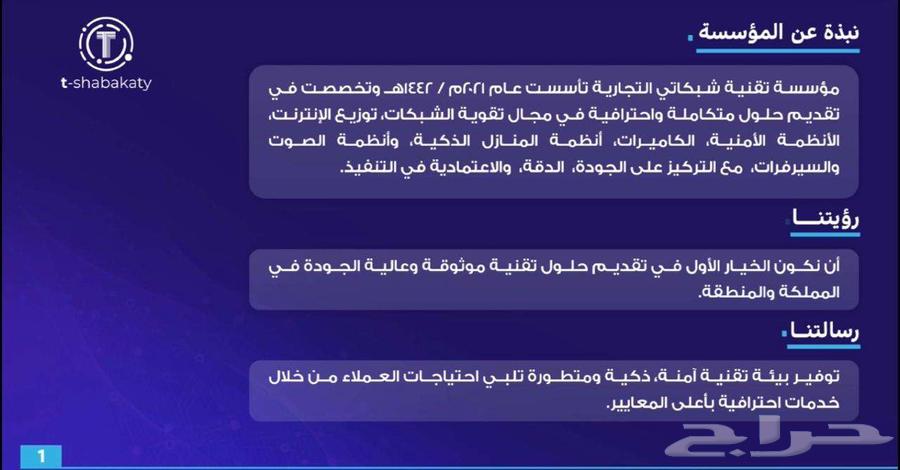 كل مايختص بموزعات الشبكة والانظمة الامنية وسمارت هوم64550543560577112