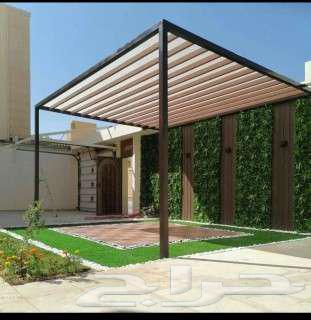 مظلات وبرجولات جلسات خارجية سندويش بنل حداد64563405842689111