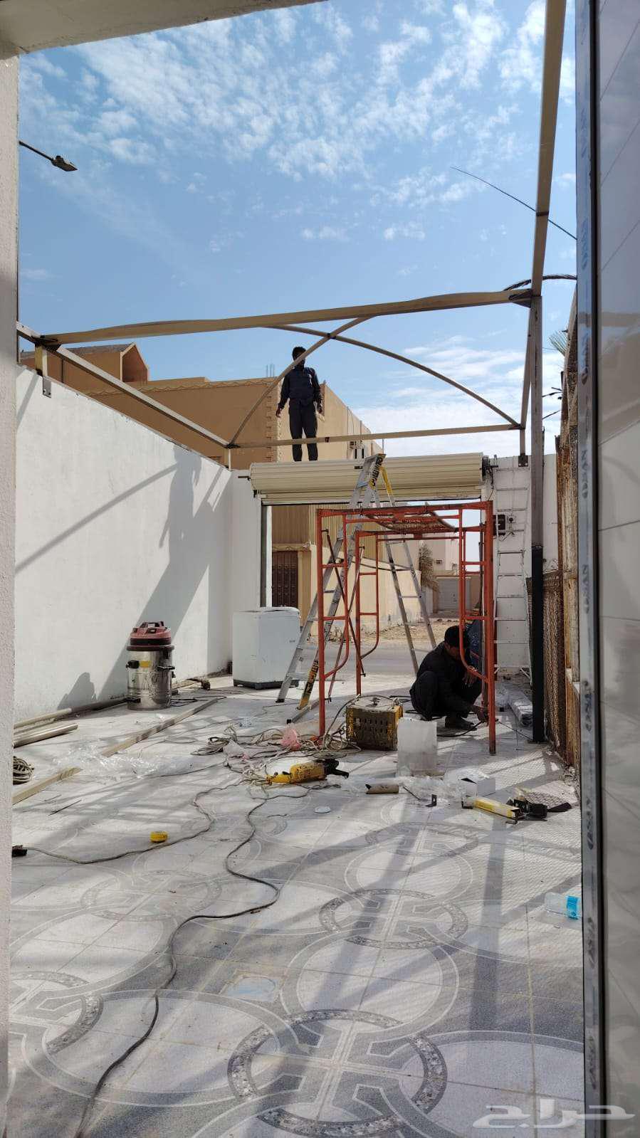 مظلات وبرجولات جلسات خارجية سندويش بنل حداد64563405842689110