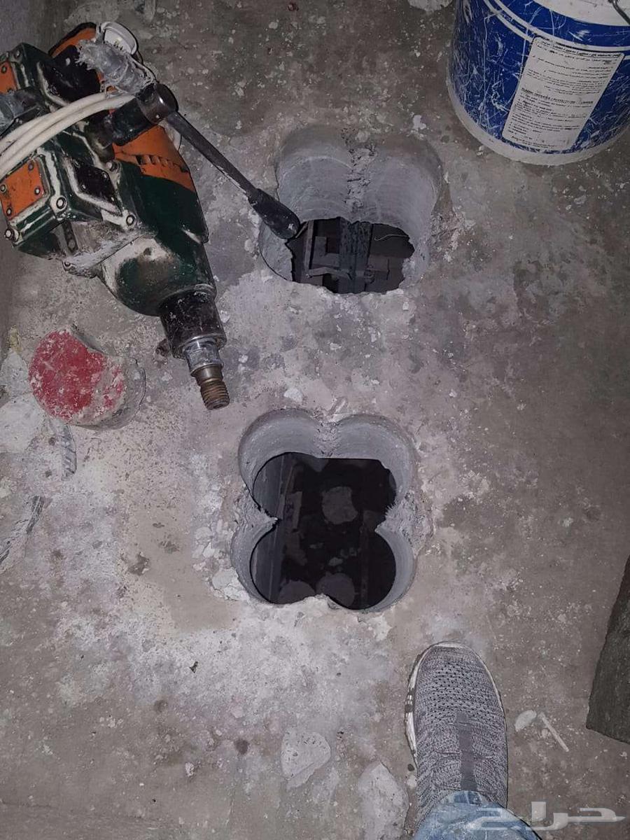 قص الخرسانات المسلحة وتخريم فتحات السباكة والكهرباء والمكييف64572917006338114