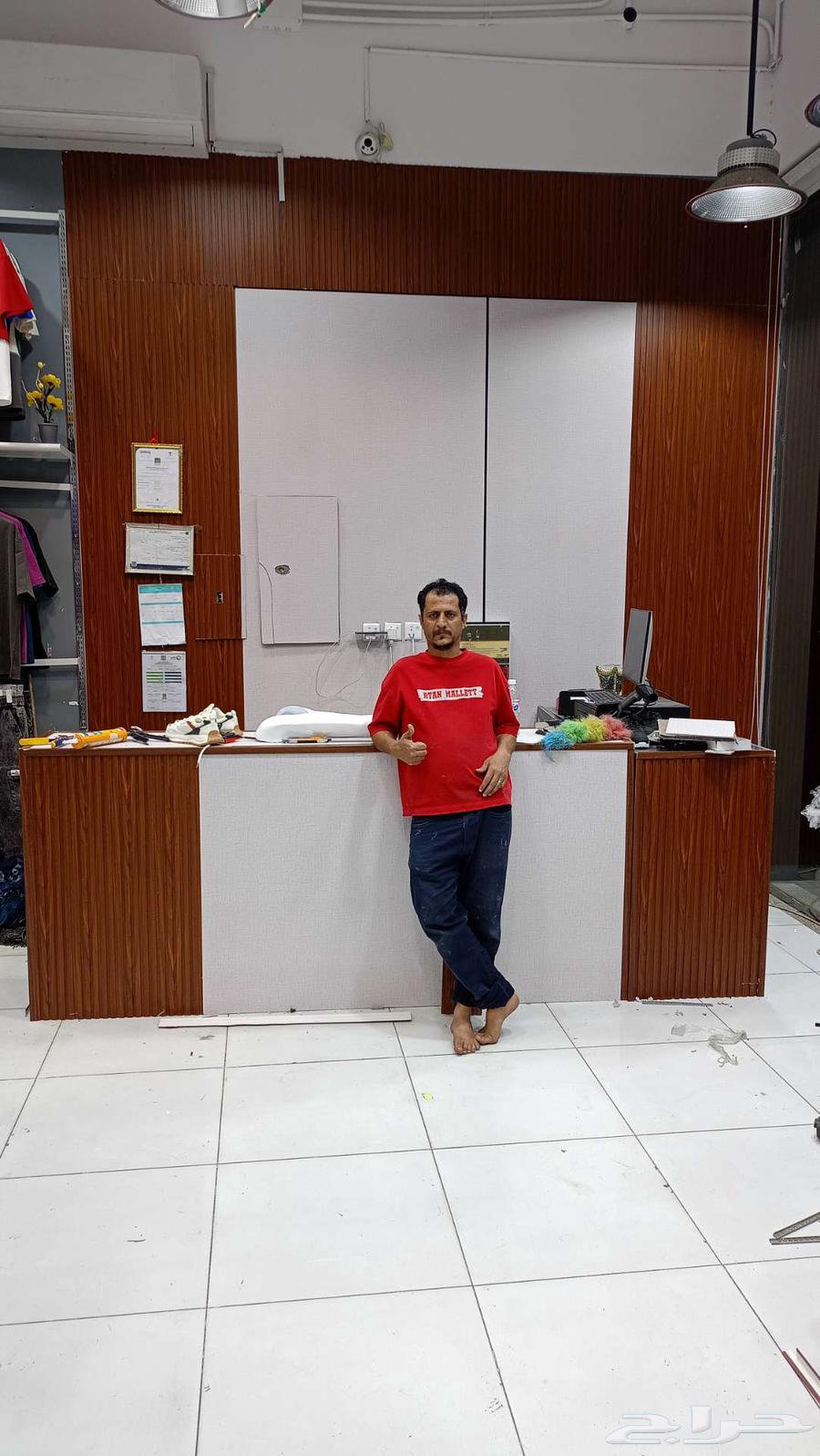 اعمال الديكورات واعمال السباكة الصحيه وتشطيب المنازل64589700312449113