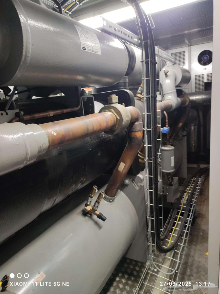 شيلر تبريد كارير 500 طن شبه جديد64613495803522113